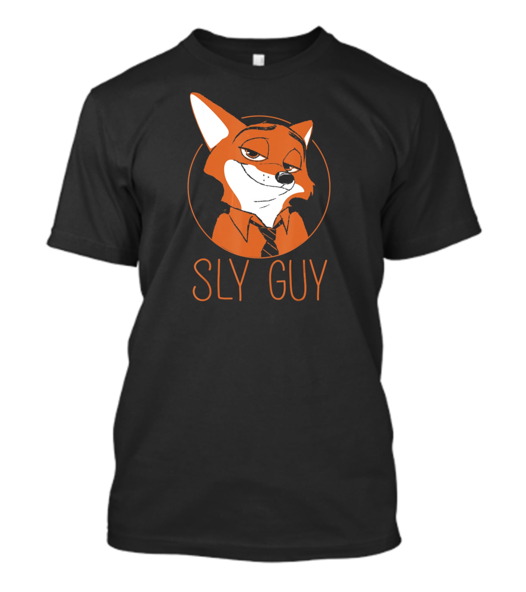 Disney Zootopia Nick Wilde Sly Guy Fox Character T-Shirt
