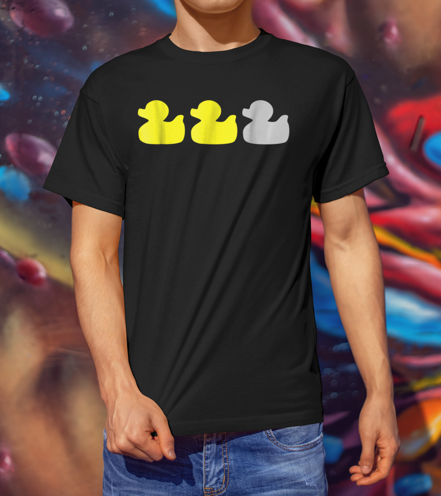 Duck Duck Gray Duck Humor Minnesota Yellow And Gray Ducks T-Shirt