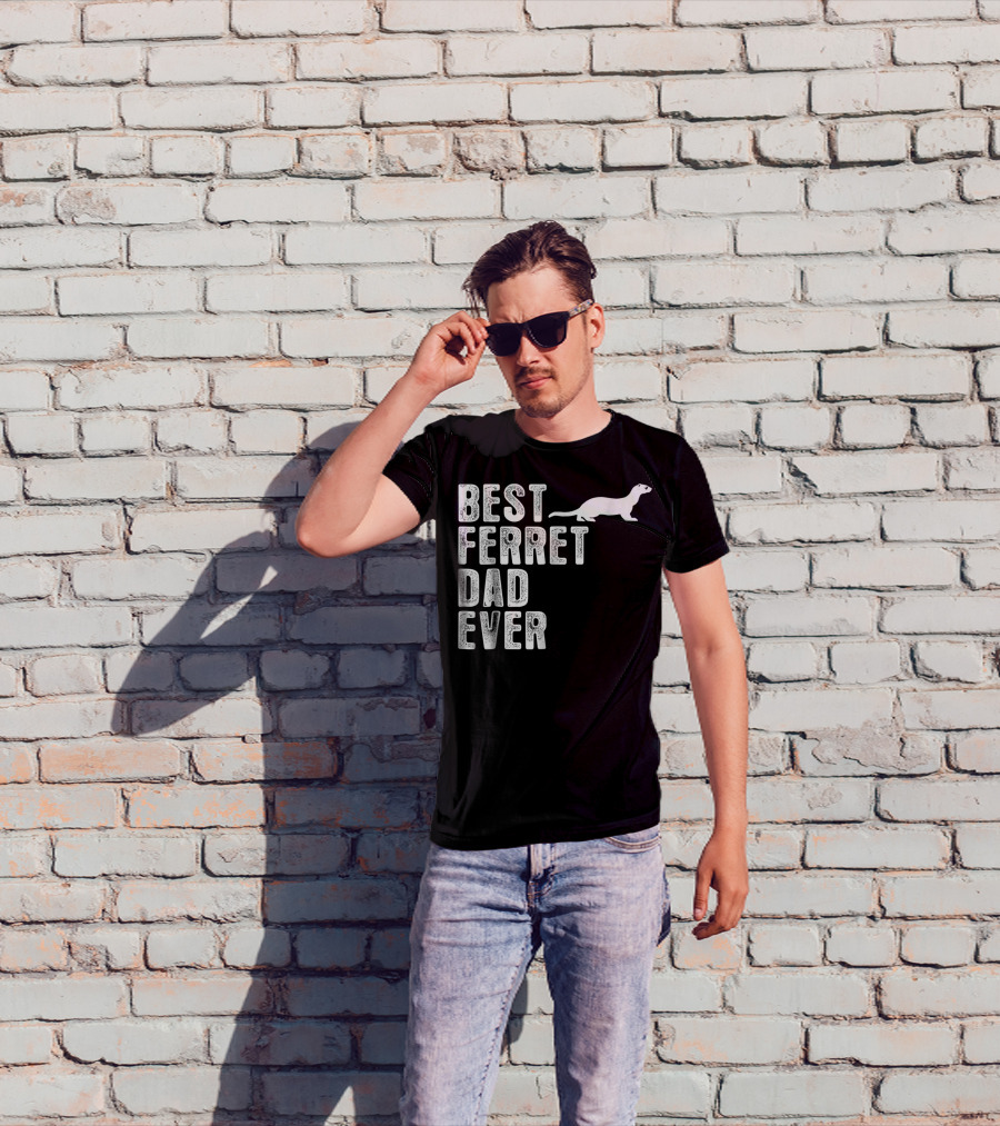 Best Ferret Dad Ever T-Shirt