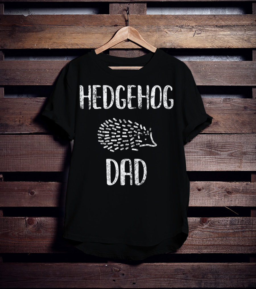 Hedgehog Dad Funny Boys Hedgehog Dad T-Shirt