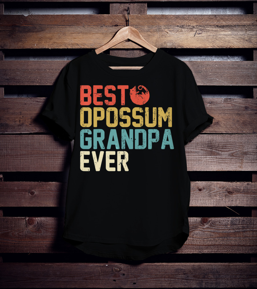 Best Opossum Grandpa Ever T-Shirt