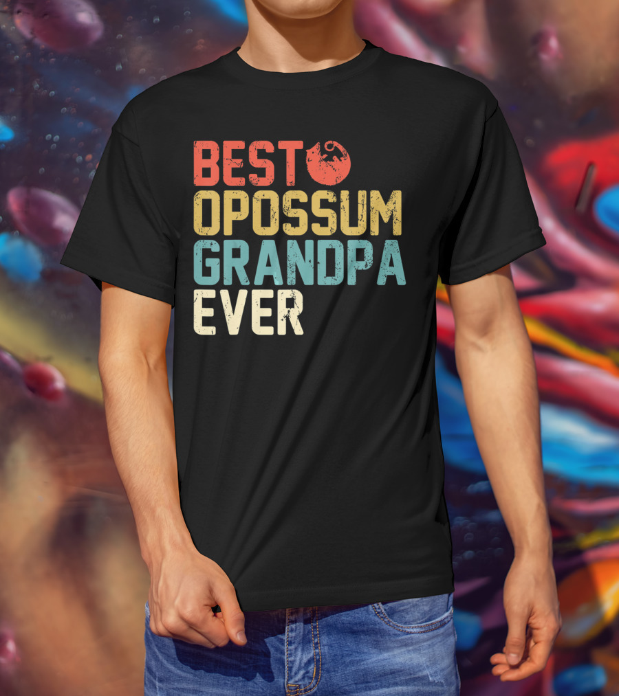 Best Opossum Grandpa Ever T-Shirt
