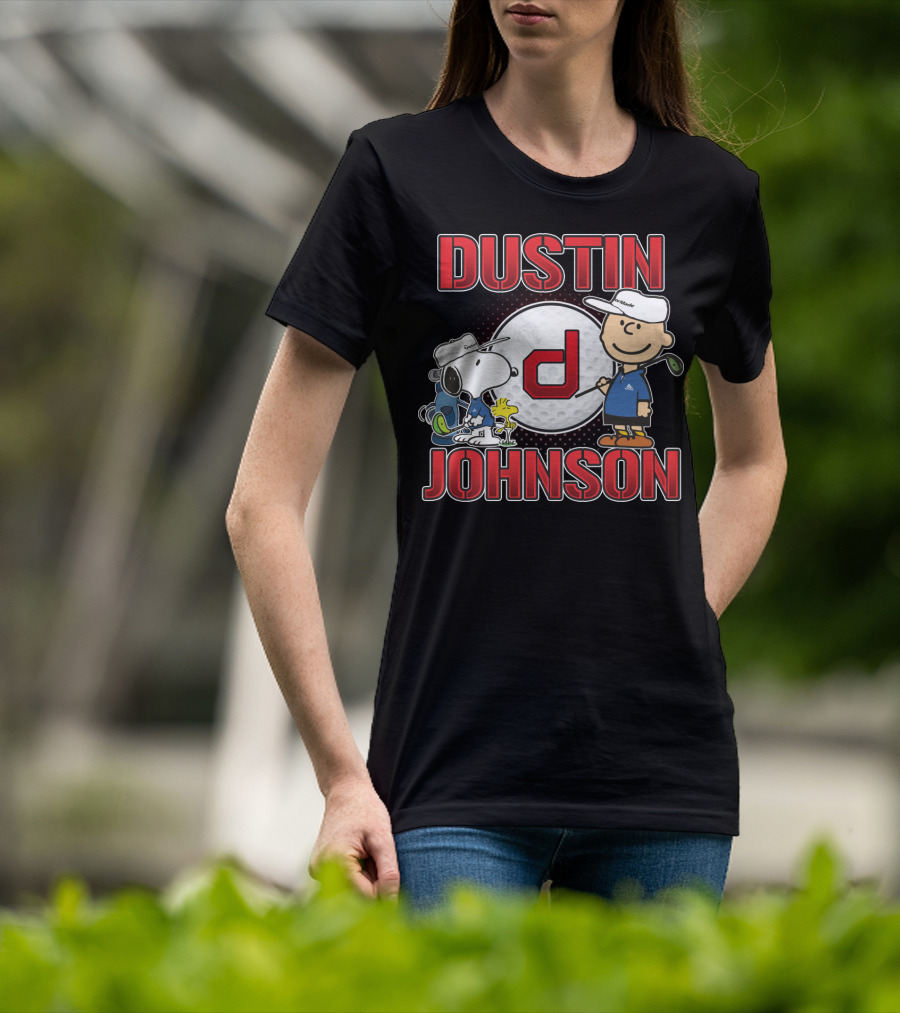 Dustin Johnson Pro Golf Snoopy The Peanuts Movie T-Shirt