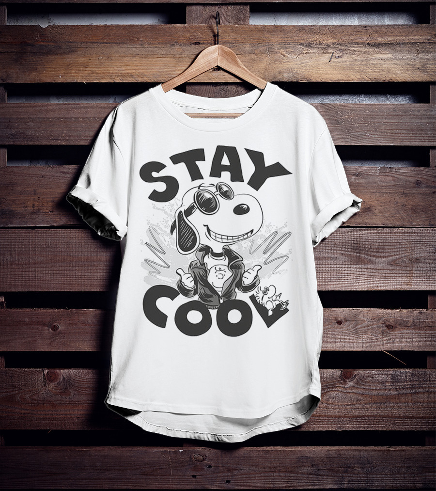 Stay Cool Snoopy The Peanuts Movie Thumbs Up T-Shirt