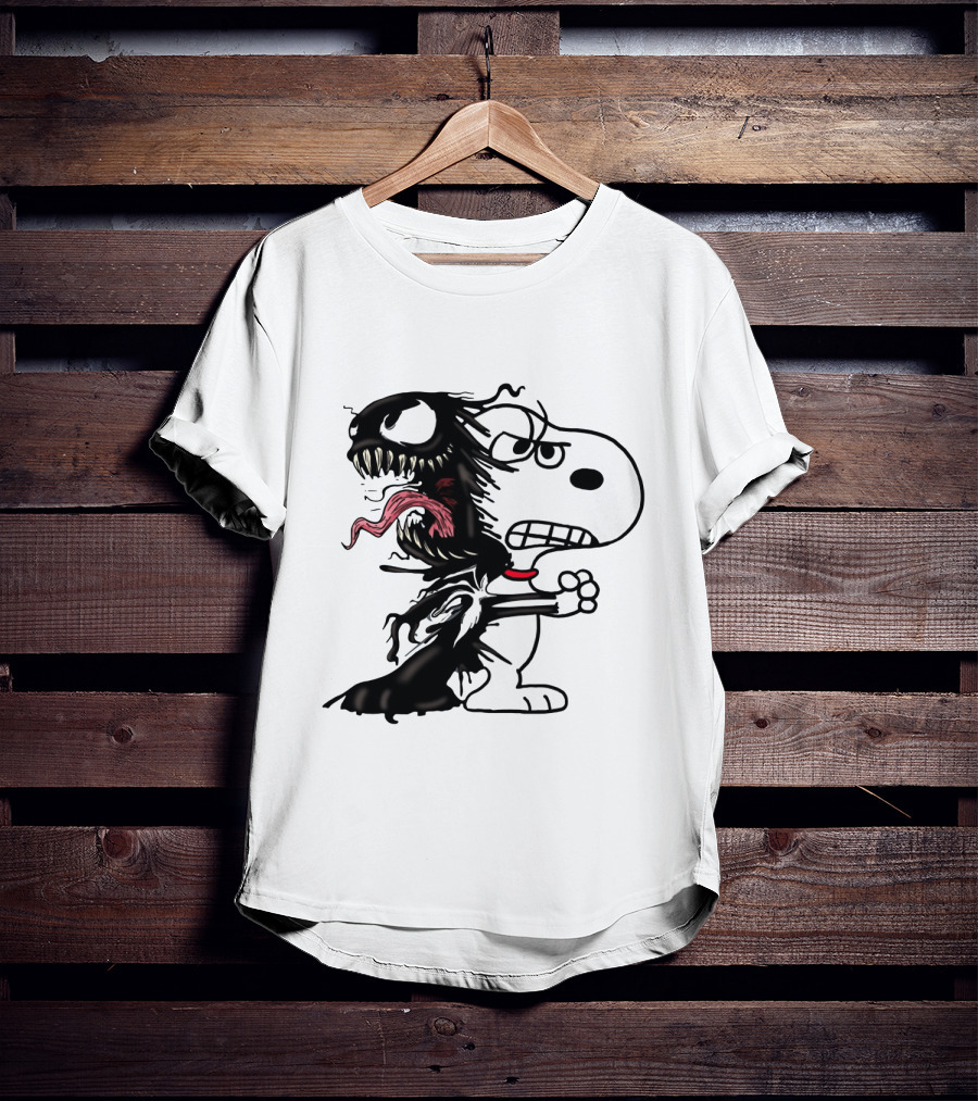Venom Snoopy Mashup The Peanuts Movie T-Shirt