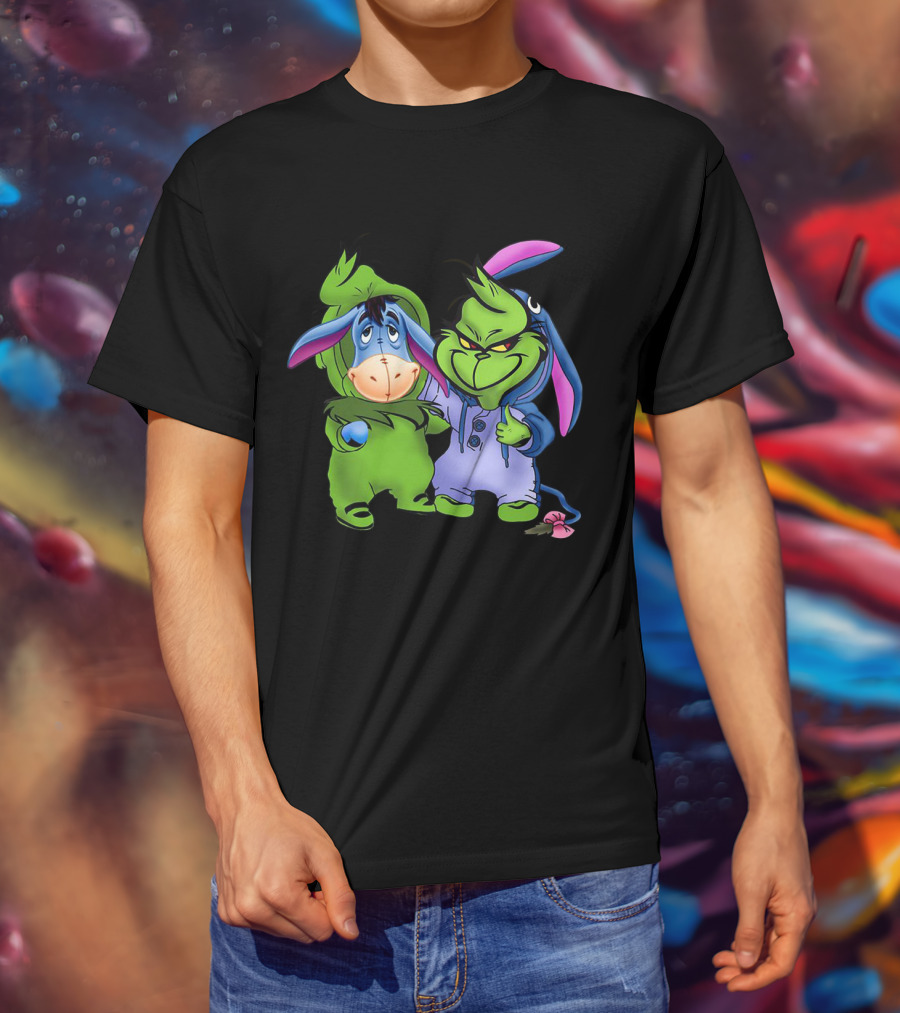 Baby Eeyore And Grinches Pajama Friends T-Shirt
