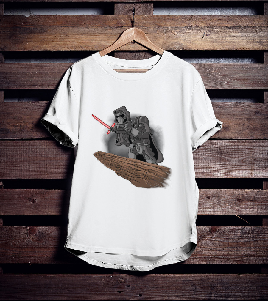 Darth Vader Sith King Lion King Scene Star Wars T-Shirt