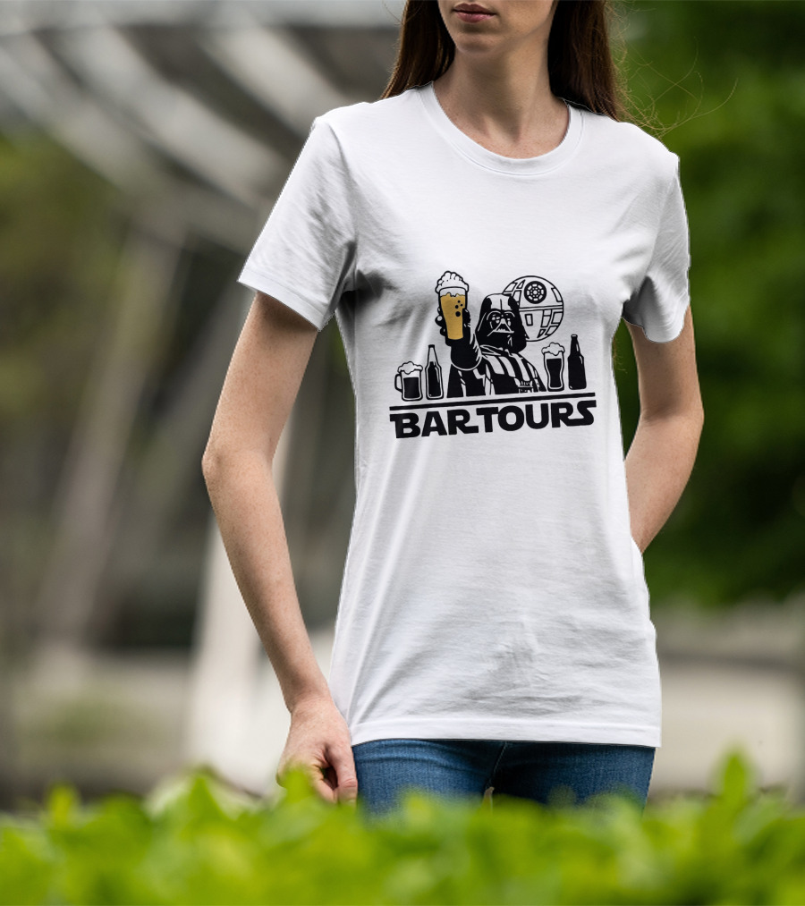 Darth Vader Beer Lovers Bar Tours Star Wars T-Shirt