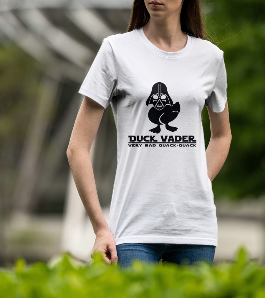 Duck Vader Very Bad Quack Quack Star Wars Darth Vader T-Shirt