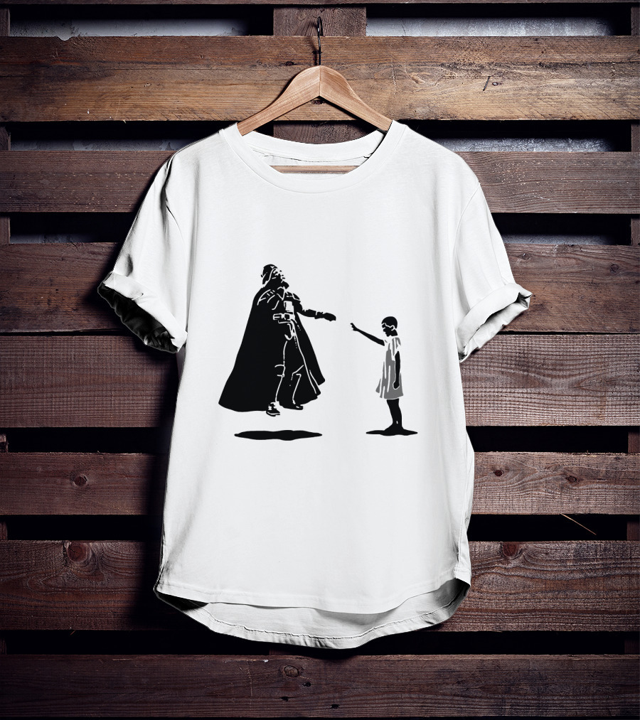 Eleven Versus Darth Vader Showdown Star Wars T-Shirt