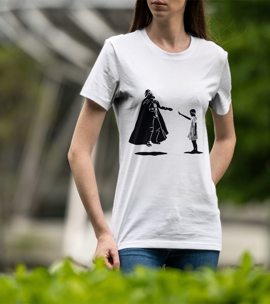 Eleven Versus Darth Vader Showdown Star Wars T-Shirt