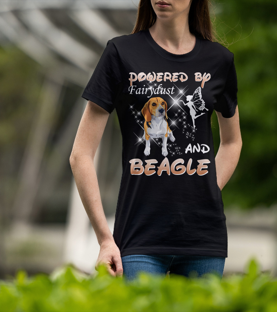 Powered By Fairydust And Beagle T-Shirt