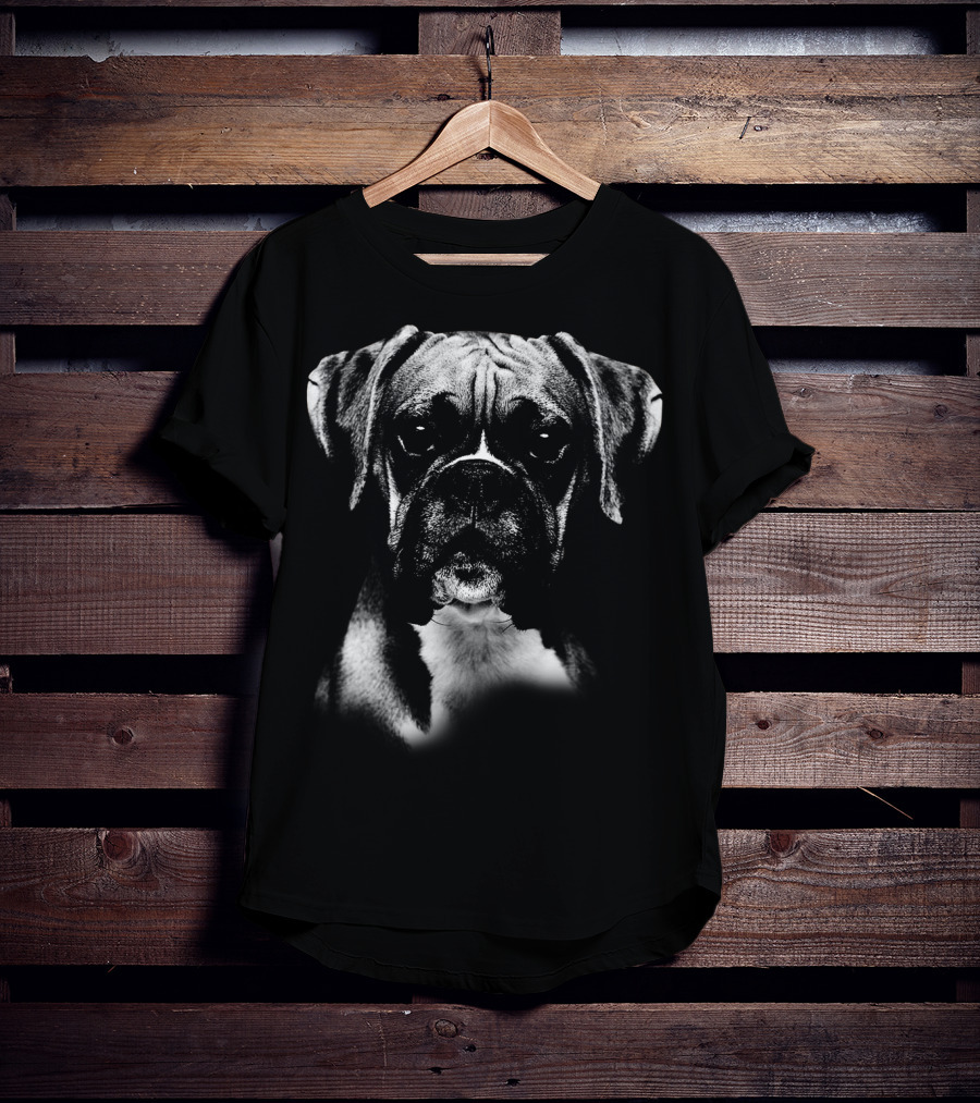 Boxer Dog Portrait Close-Up T-Shirt