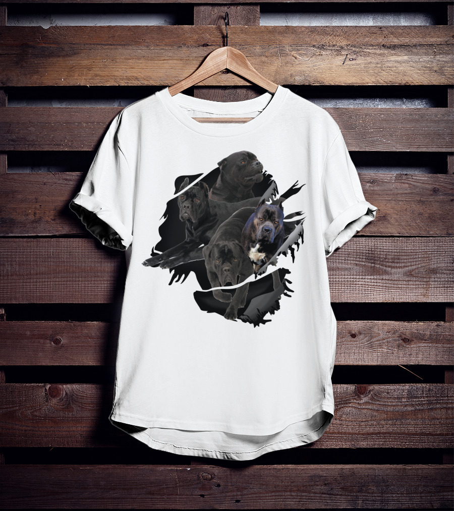 Cane Corso Black Dog Pack T-Shirt