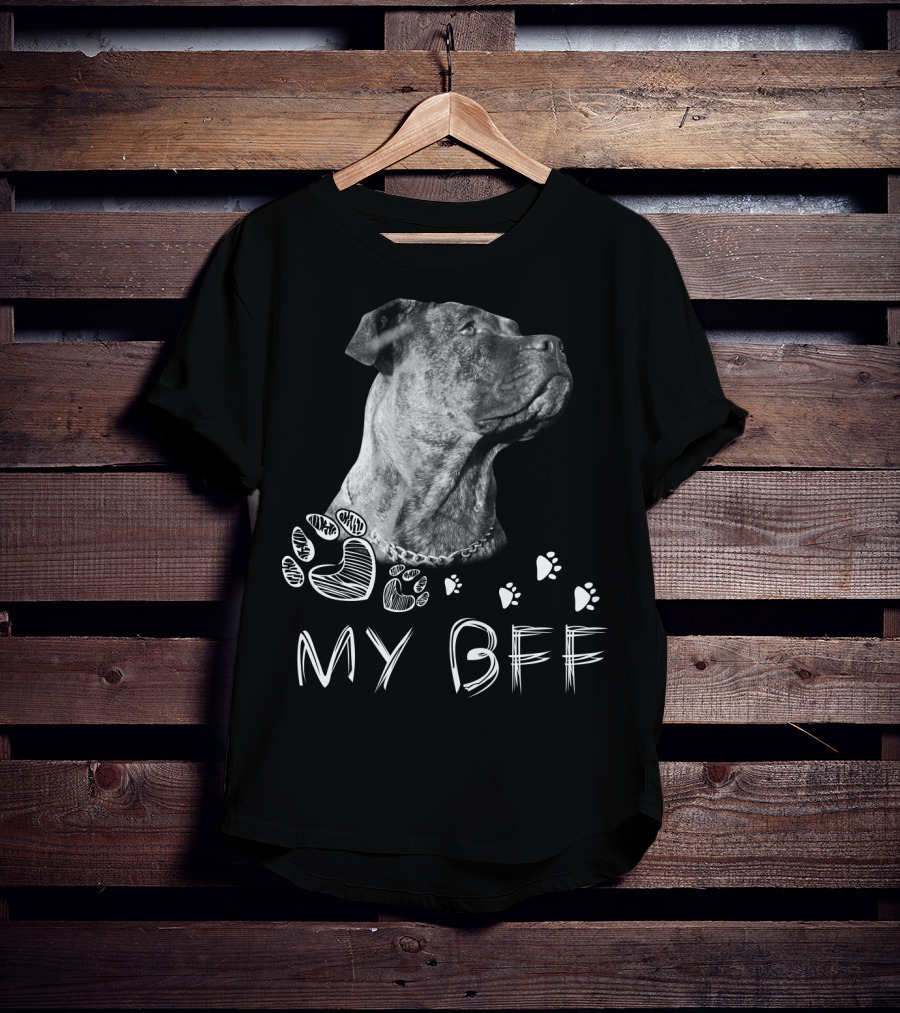 Cane Corso My BFF Paw Prints T-Shirt