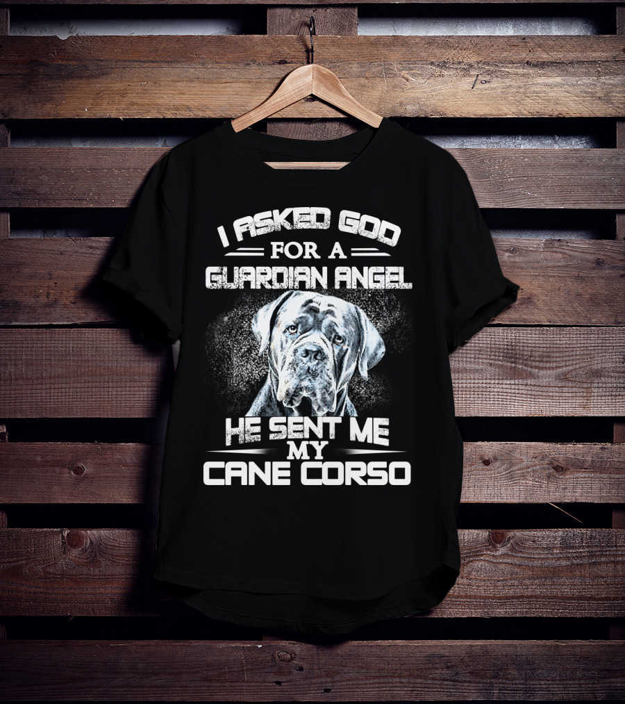 I Asked God For A Guardian Angel He Sent Me My Cane Corso T-Shirt