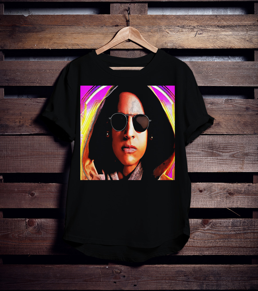 Papa Yankee Retro Neon Sunglasses T-Shirt