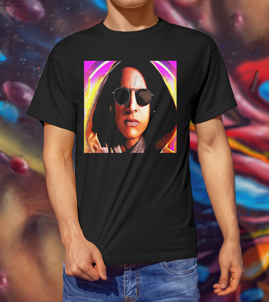 Papa Yankee Retro Neon Sunglasses T-Shirt