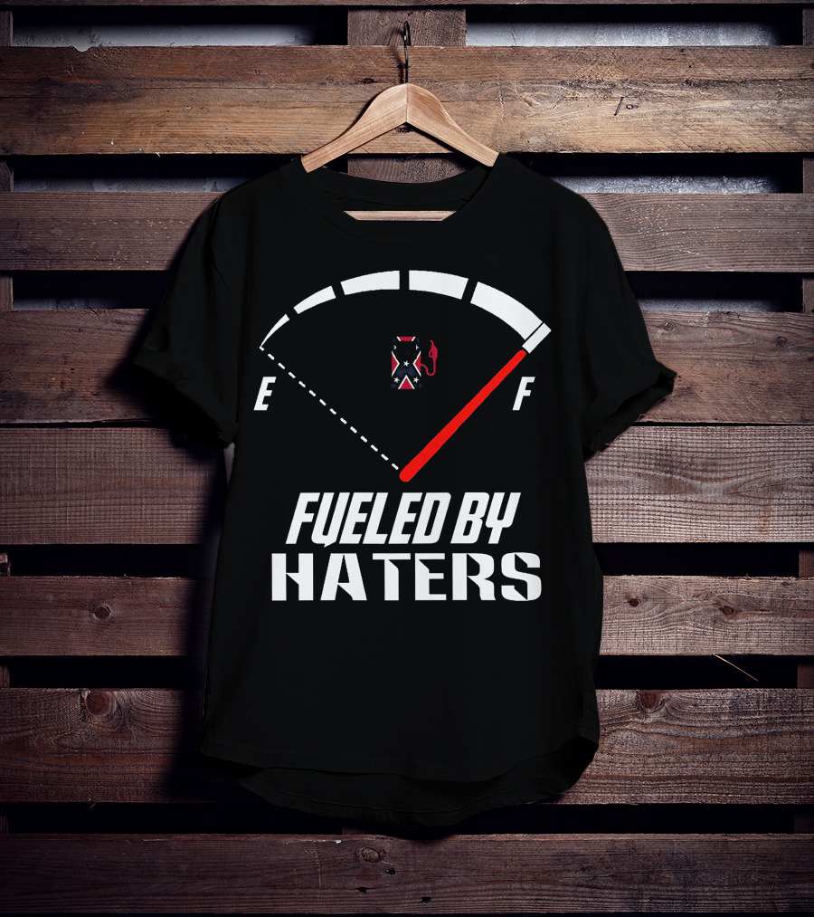 Southern United States Fueled By Haters E F Meter Flag T-Shirt