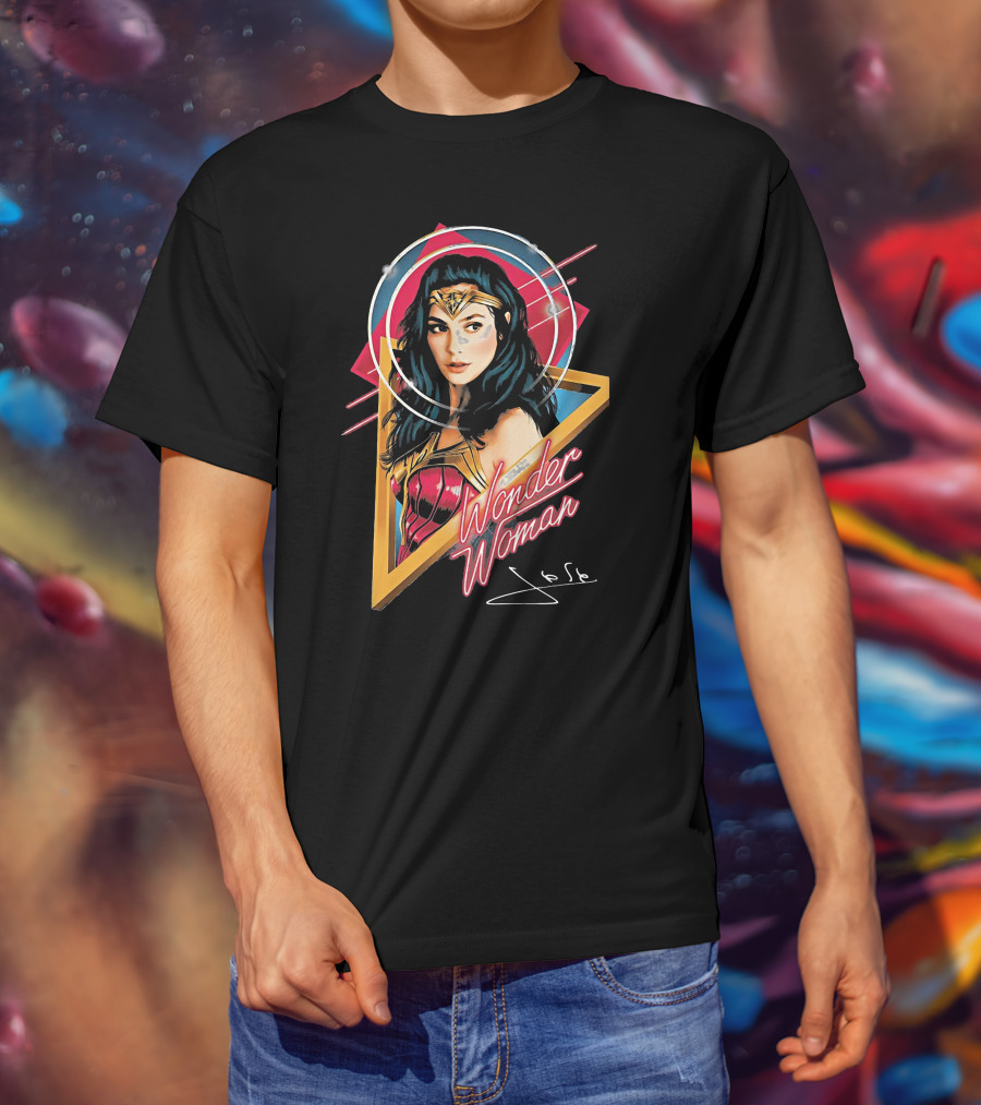 Wonder Woman Gal Gadot Signature Jessie T-Shirt