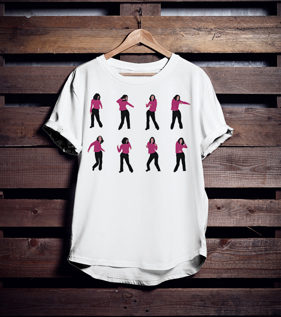 Monica Dancing Moves Friends TV Show T-Shirt