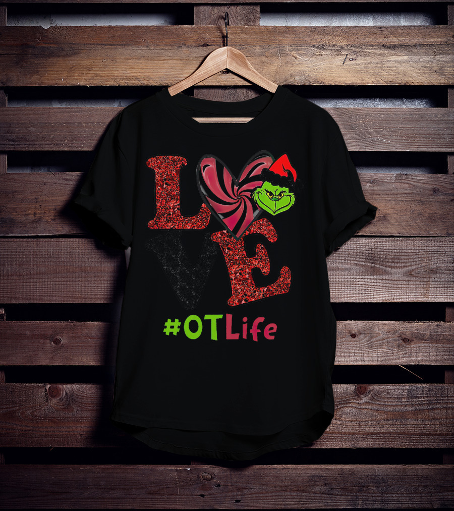 Love Grinch Heart #OTLife T-Shirt
