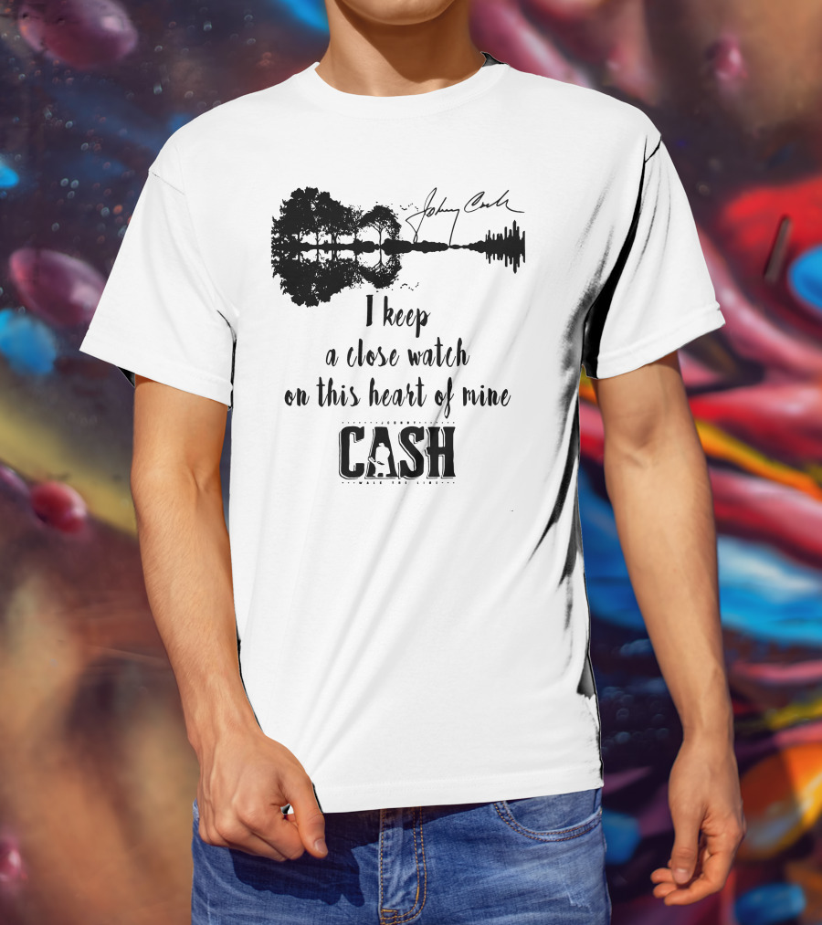 Johnny Cash I Keep A Close Watch On This Heart Of Mine T-Shirt