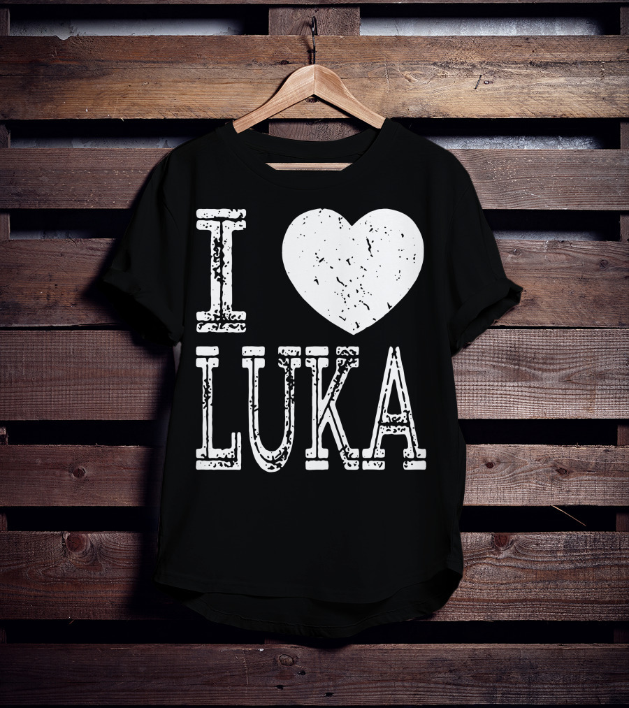 I Love Luka Basketball NFL T-Shirt