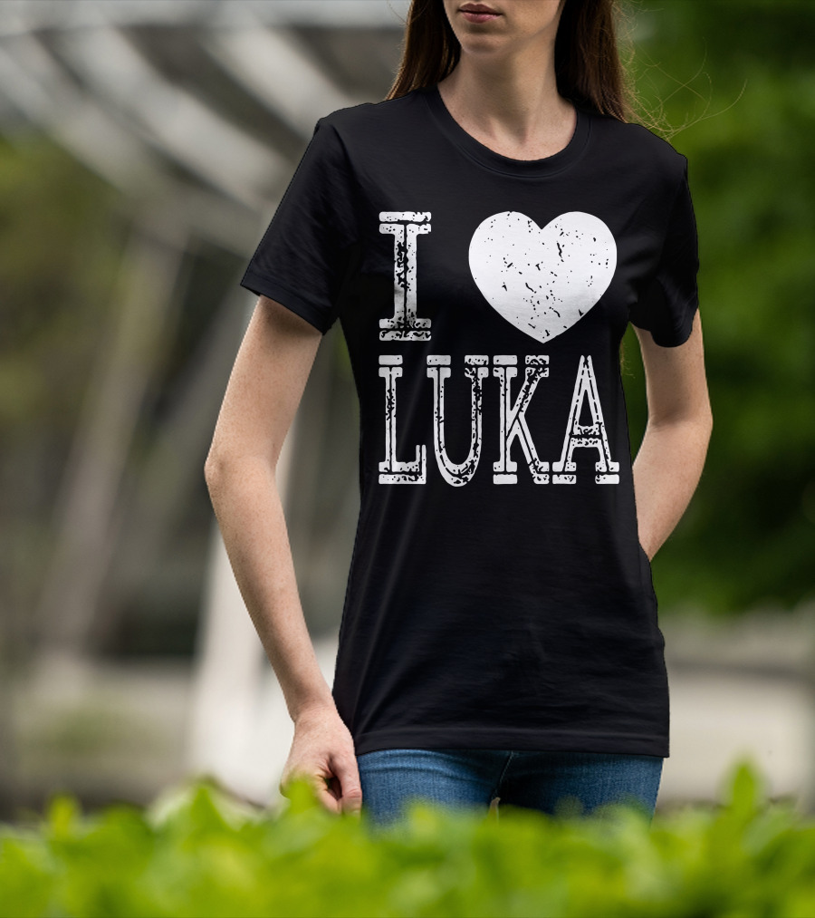 I Love Luka Basketball NFL T-Shirt