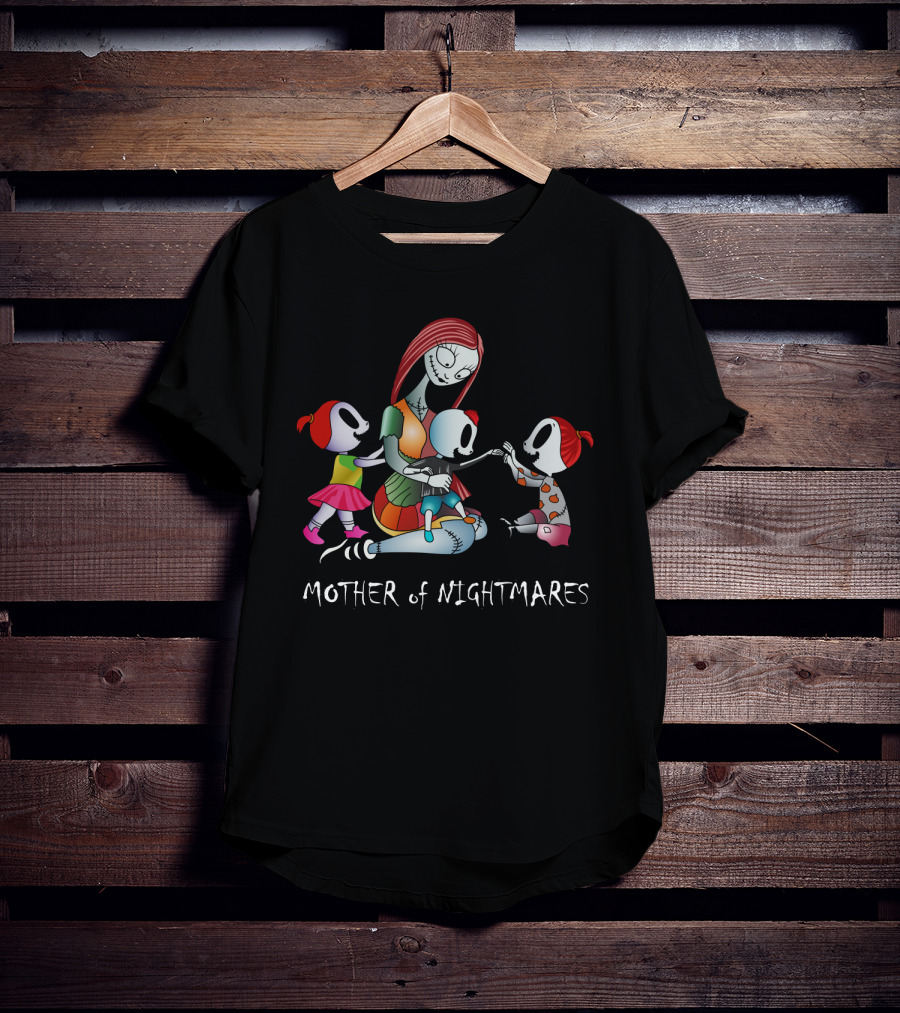 Mother Of Nightmares Family Halloween Skeleton Characters T-Shirt
