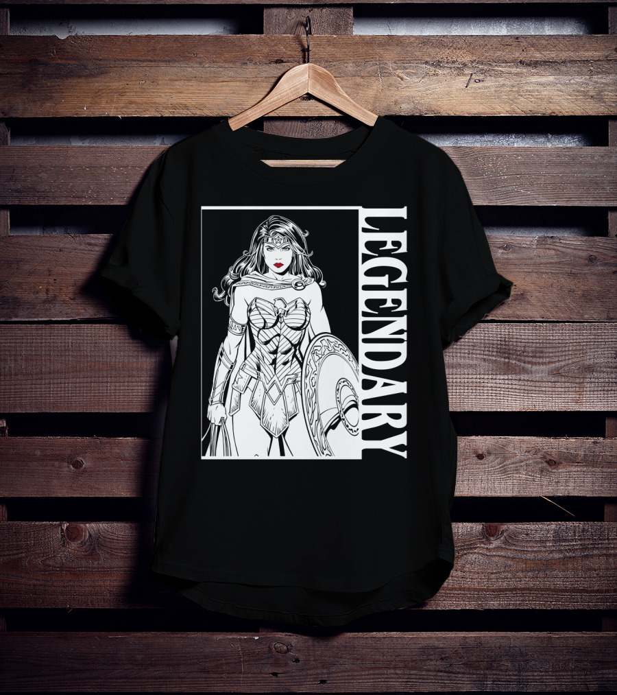 Wonder Woman Legendary Heroic Warrior T-Shirt