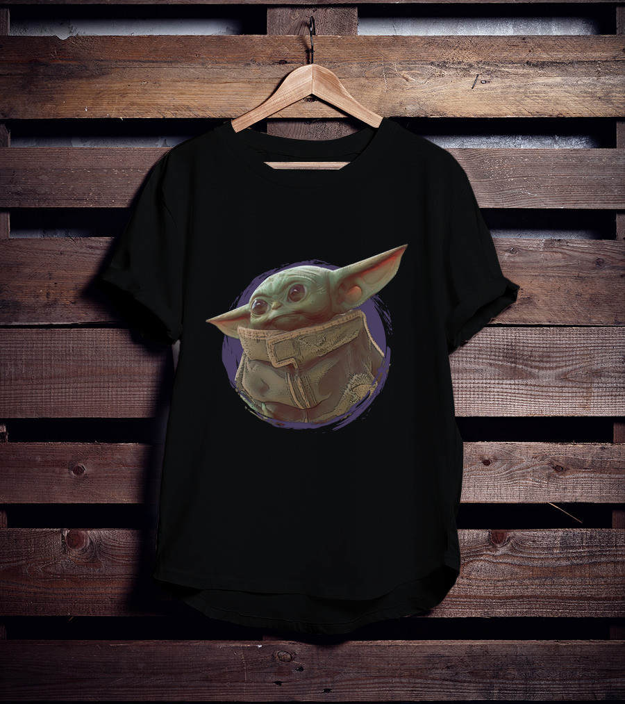 The Child Star Wars Mandalorian Circle Baby Yoda T-Shirt