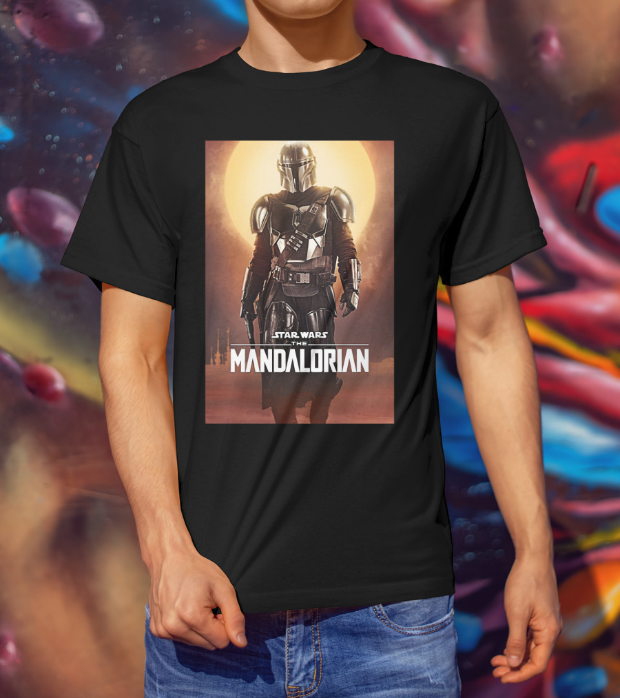Star Wars The Mandalorian Bounty Hunter T-Shirt