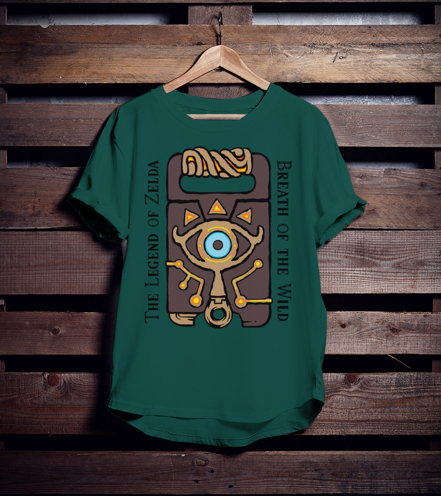 The Legend Of Zelda Breath Of The Wild Sheikah Slate Eye T-Shirt