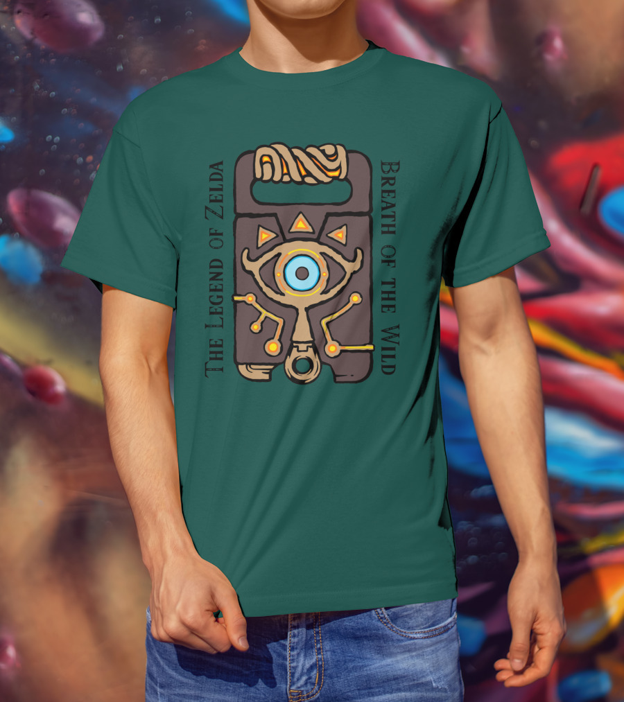 The Legend Of Zelda Breath Of The Wild Sheikah Slate Eye T-Shirt