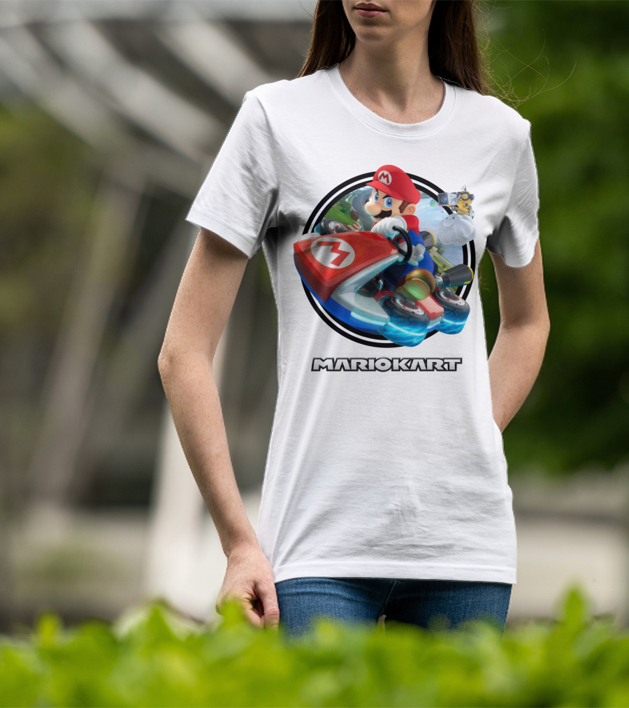 Mario Kart Racing Adventure With Iconic Game Characters T-Shirt