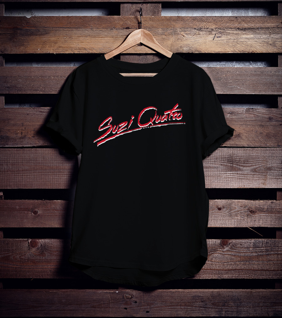 Suzi Quatro Red Script T-Shirt