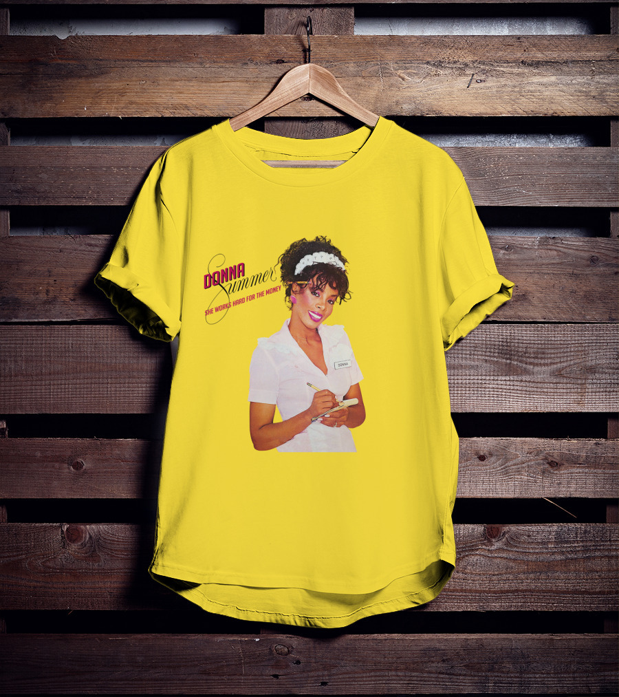 Donna Summer She Works Hard For The Money T-Shirt