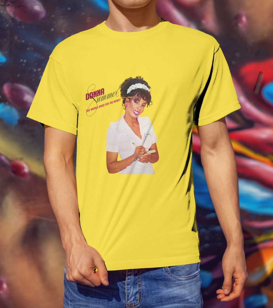Donna Summer She Works Hard For The Money T-Shirt