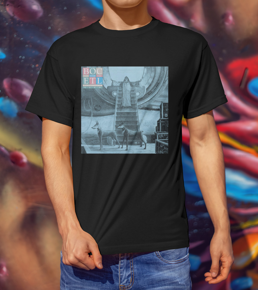 BOC Extraterrestrial Live Blue Öyster Cult ETL Retro T-Shirt