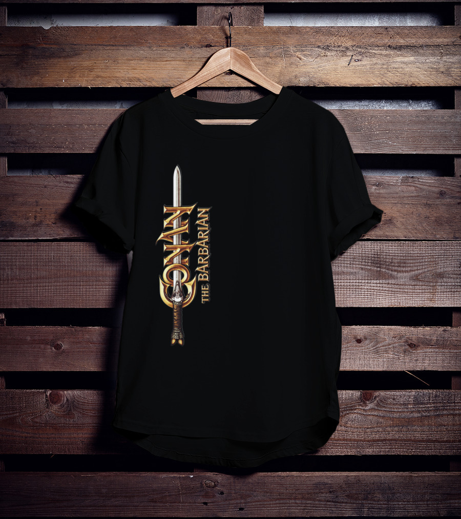 Conan The Barbarian Sword Logo CB 036 T-Shirt