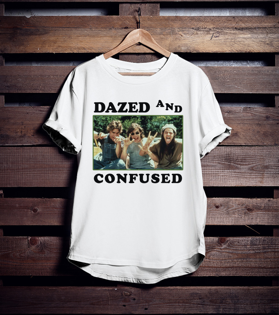 Dazed And Confused 1993 Movie Cast Rock Hands Scene T-Shirt