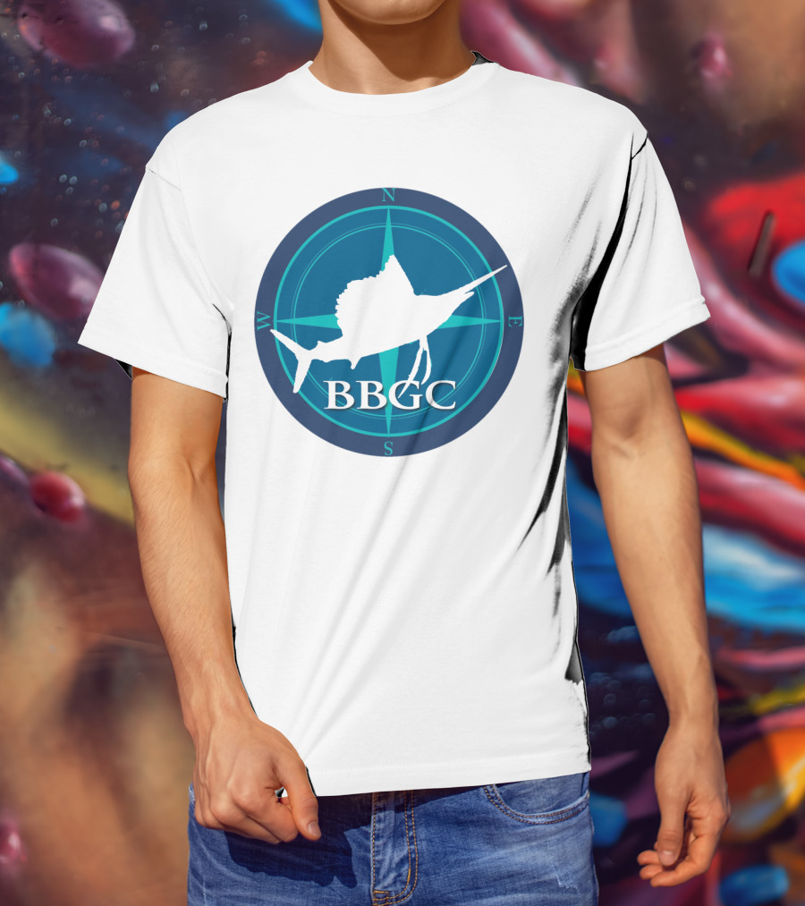 Bimini Big Game Club BBGC Sailfish Compass T-Shirt