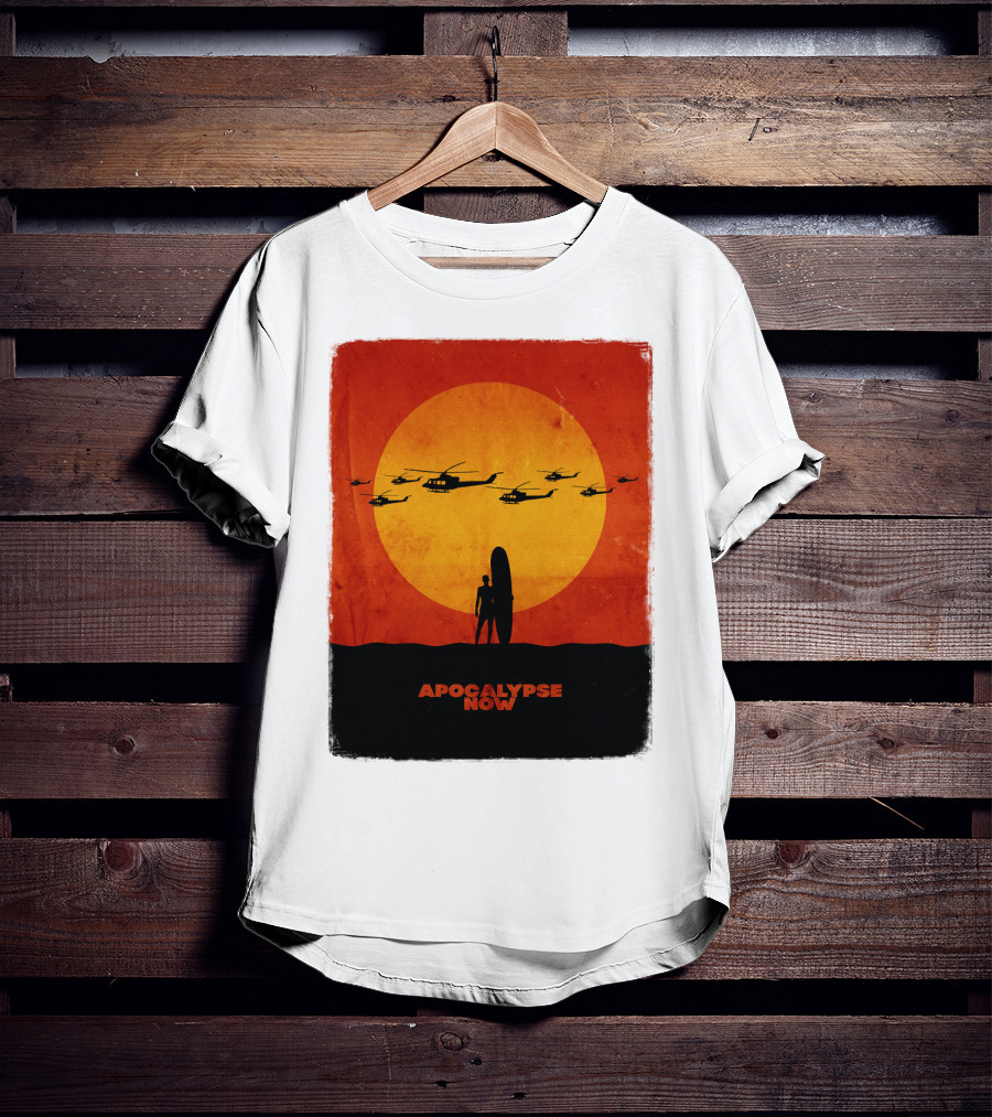 Apocalypse Now Helicopter Sunset Scene T-Shirt