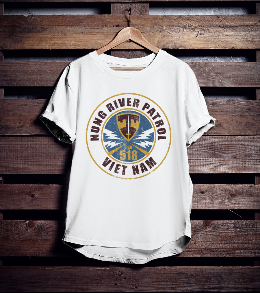 Nung River Patrol Viet Nam PBR 518 Apocalypse Now T-Shirt