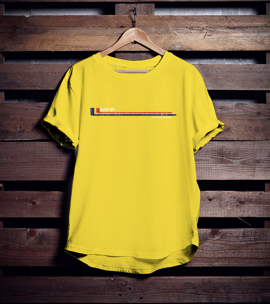 19 MFP Interceptor Yellow And Blue T-Shirt