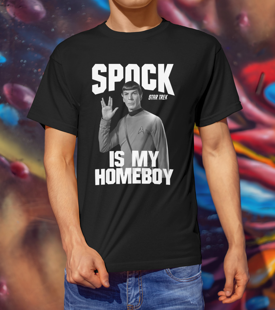 Spock Star Trek Is My Homeboy T-Shirt