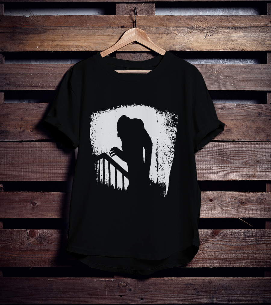 Nosferatu Vintage Horror Silhouette Icon Classic T-Shirt