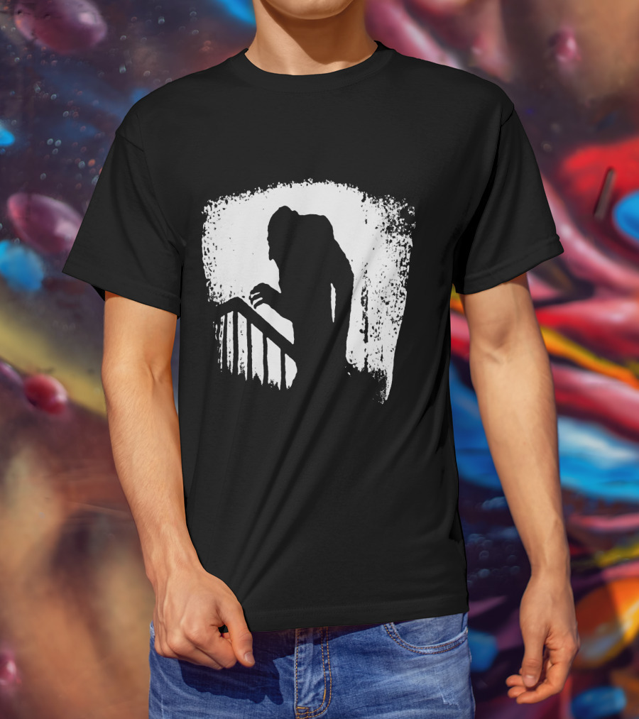 Nosferatu Vintage Horror Silhouette Icon Classic T-Shirt
