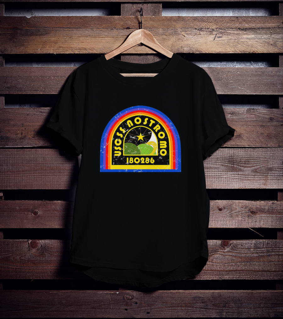 USCSS Nostromo 180286 Retro Space Emblem T-Shirt